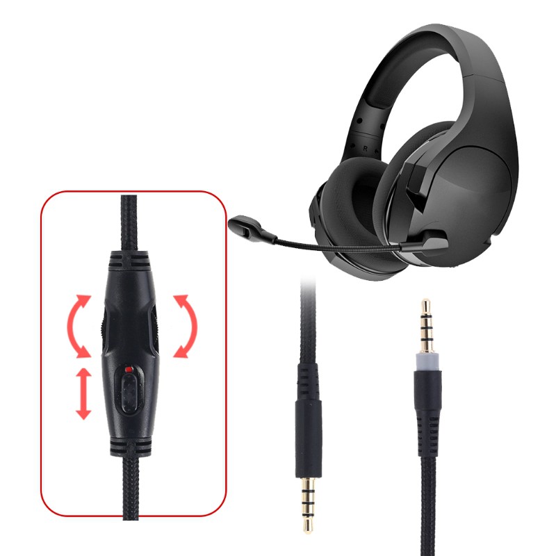 Dây Cáp Điều Khiển Tai Nghe Cho Hyperx Cloud Alpha / Flight Headphone