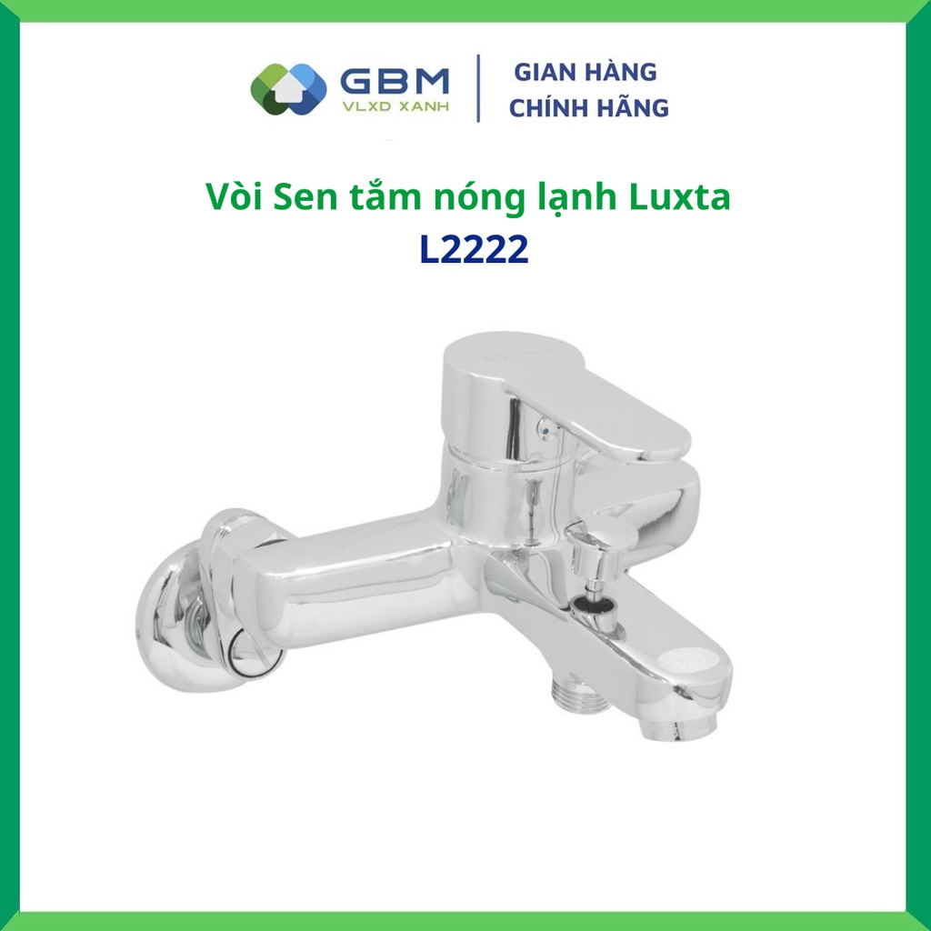 [Mã BMBAU300 giảm 10% đơn 499K] Vòi Sen Tắm Nóng Lạnh Luxta L2222-VLXD XANH