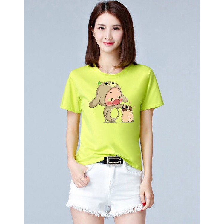 Áo thun nữ in hình Quỳnh Aka siêu cá tính ATNK1216 - Thương hiệu YANO | BigBuy360 - bigbuy360.vn