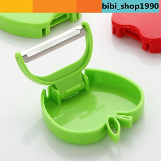 Dụng cụ nạo vỏ củ quả hình trái táo (NQT02)