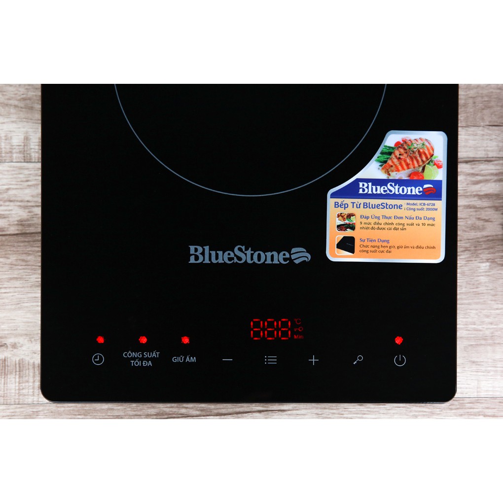 Bếp từ cảm ứng Bluestone ICB-6728 2000W (kèm lẩu)- Hàng chính hãng