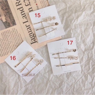 Set 3,4 kẹp tóc ngọc cực xinh