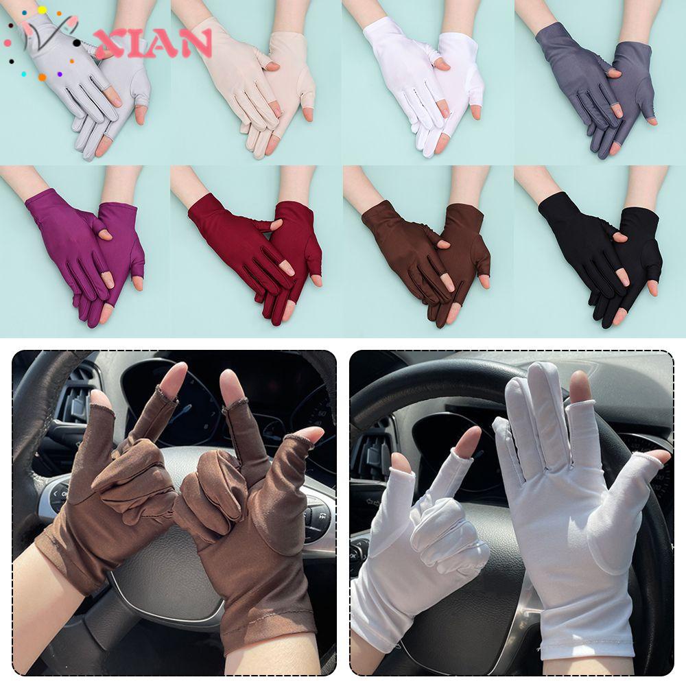 Găng Tay Mỏng Thoáng Khí Chống Nắng Dùng Khi Lái Xe / Chơi Thể Thao