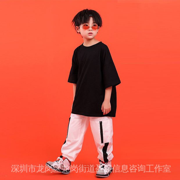 Trang Phục Biểu Diễn Nhảy Hip Hop Thời Trang Mùa Hè Cho Bé