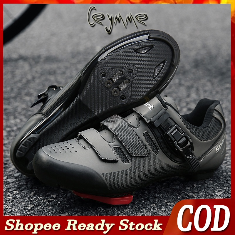 Giày đi xe đạp địa hình chống trượt thoáng khí có miếng chêm tự khóa chất lượng cao