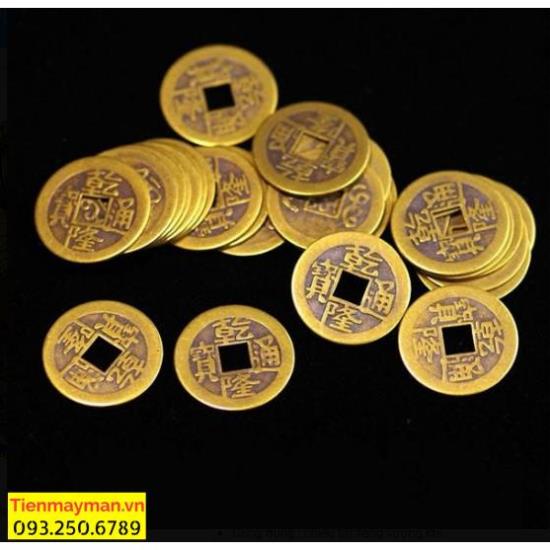 FREE SHIP - Đồng tiền xu âm dương chiêu tài
