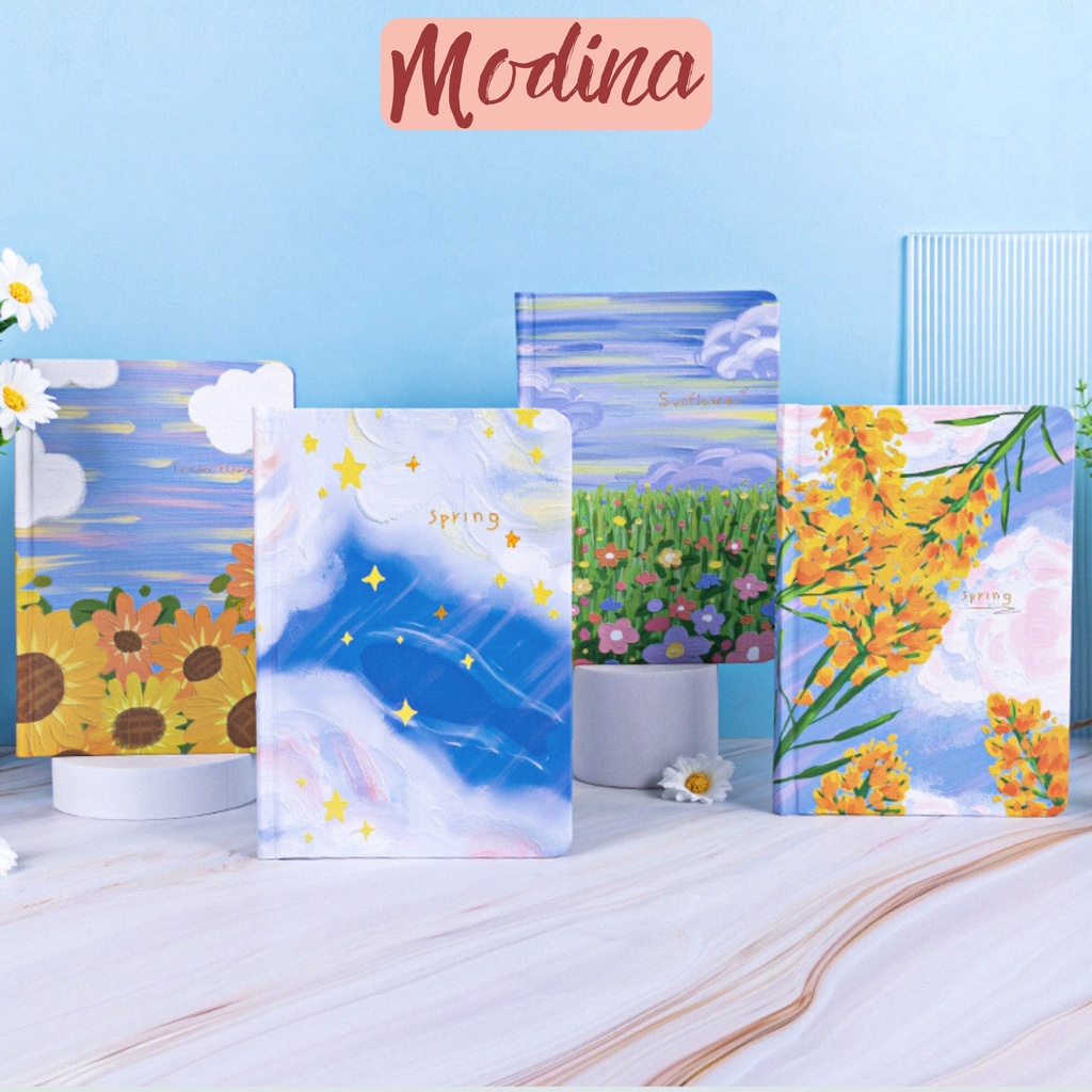 Sổ tay ghi chép kế hoạch a5 MODINA cute dễ thương, vở ghi chép công việc