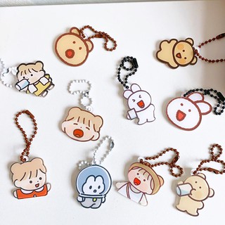 Móc Khóa Nhựa Bé Gái