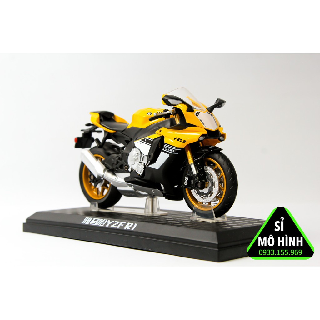 [ Sỉ Mô Hình ] Mô hình xe mô tô Yamaha R1 New 1:12