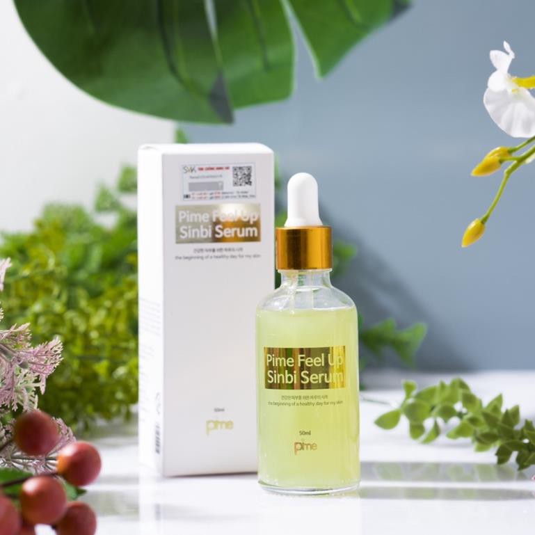 Tinh chất dưỡng trắng Pime Feel Up Sinbi Serum trắng sáng, căng bóng, giảm nám tàn nhang, đều màu da, chống lão hóa 50ml | BigBuy360 - bigbuy360.vn