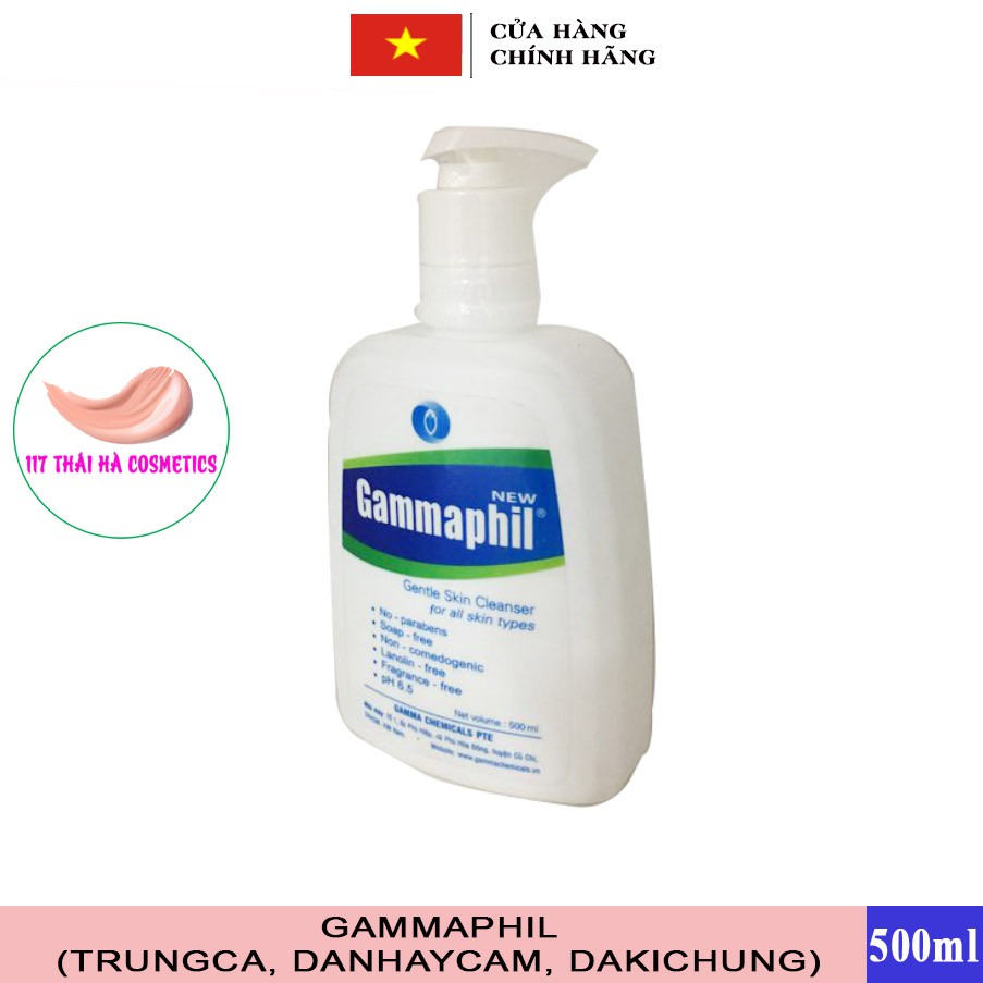 Sữa rửa mặt GAMMAPHIL 500ml (DAMUN, DANHAYCAM)