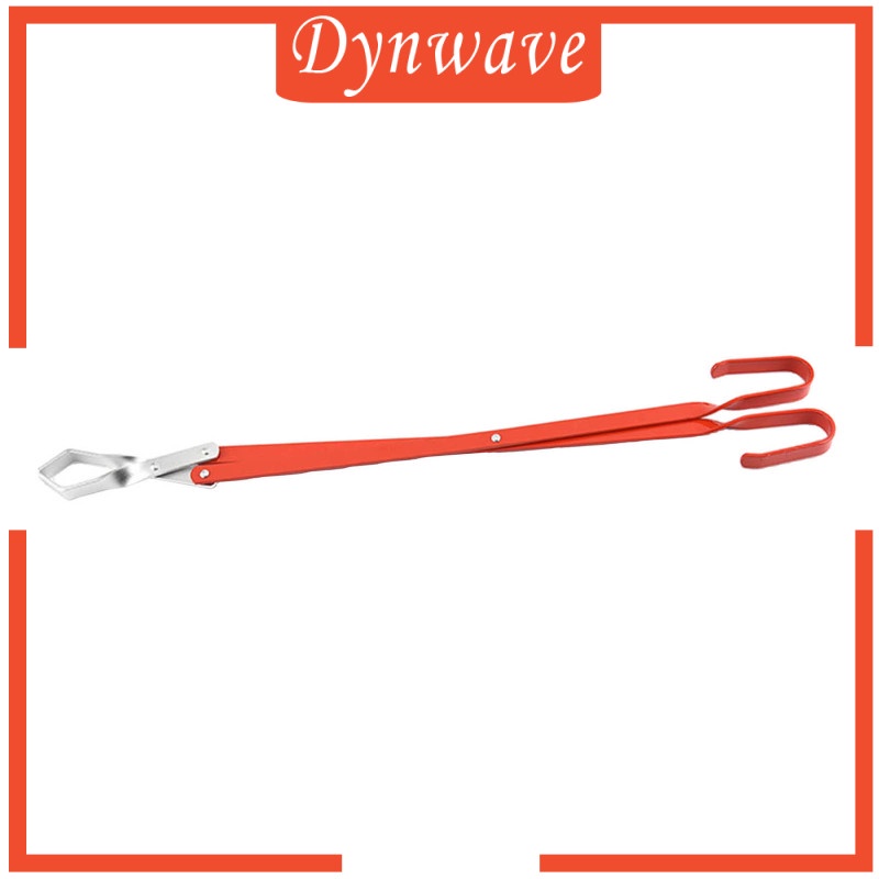 [DYNWAVE]Campfire Tongs Log Grabber Firewood Fire Pit Tools Camping Fireplace Tools