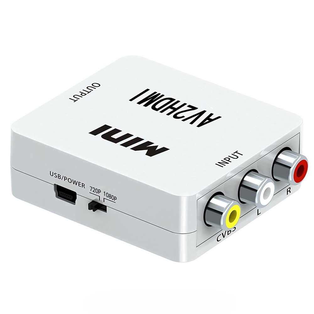 Đầu chuyển đổi Hdmi Cvbs Av sang Hdmi Video Audio Av2 Hdmi 1080p | BigBuy360 - bigbuy360.vn