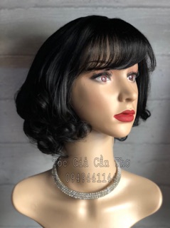 TÓC BỘ XOĂN TRUNG NIÊN 30cm