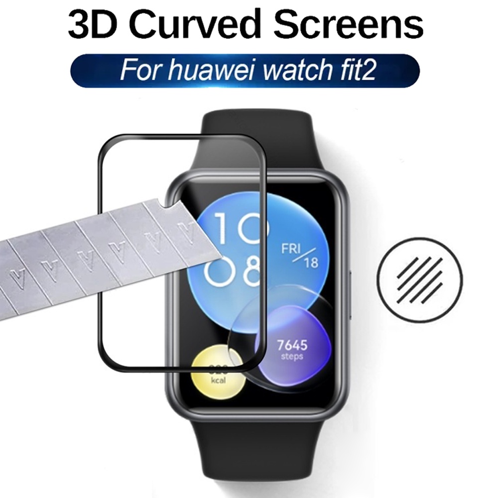 Miếng Dán 3D Chống Trầy Cho Đồng Hồ Thông Minh Huawei Watch Fit 2