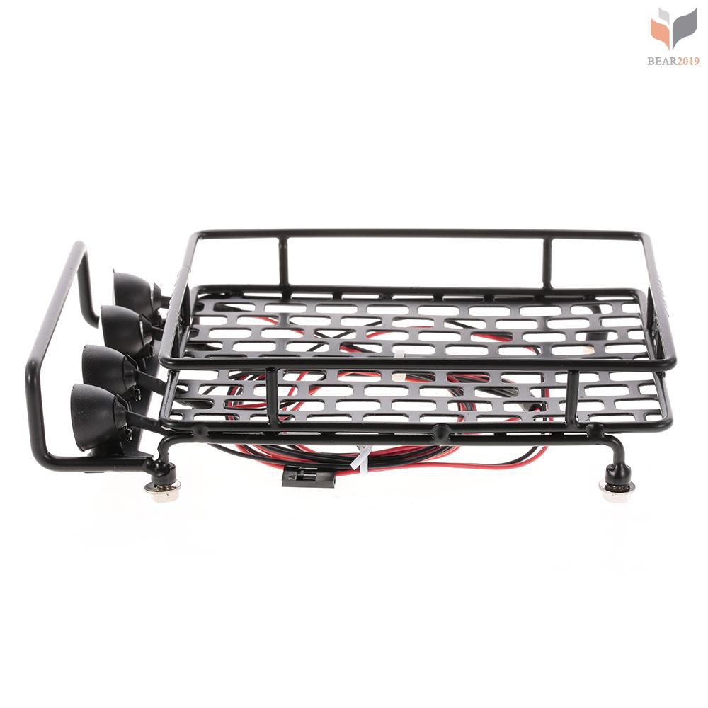 Giá Đỡ Hành Lý Có Phụ Kiện Cho Xe 1/10 Rc Axial Scx10 D90 110 Traxxas Trx-4 Tamiya Hsp