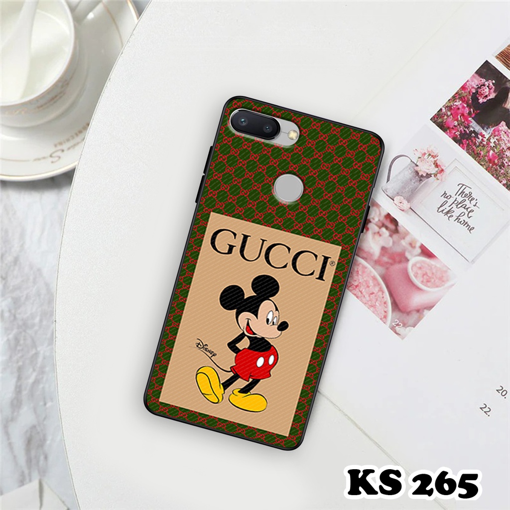 Ốp lưng Xiaomi Redmi 6 - Redmi 6A - Redmi 6X - Redmi 6 Pro - Ốp in hình GÜÇÇÏ - lưng nhám viền TPU cao cấp