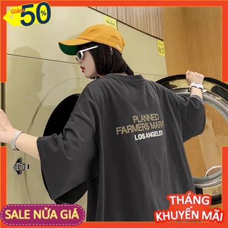 Áo phông nam nữ from rộng trẻ trung hot hit A53