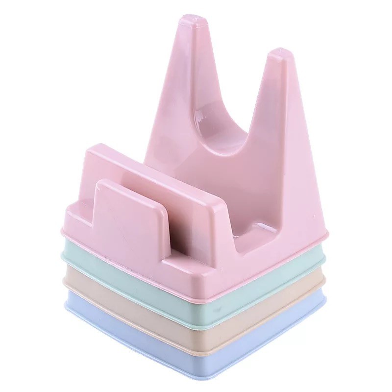 1 Giá Đỡ Thớt / Nắp Nồi Kèm Nắp Đậy Bằng Nhựa Tiện Dụng