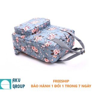 Balo đựng laptop nữ-ba lô họa tiết vintage chống thấm nước-ba lô đi học nữ đẹp xiaomim cathkidstom AKV group