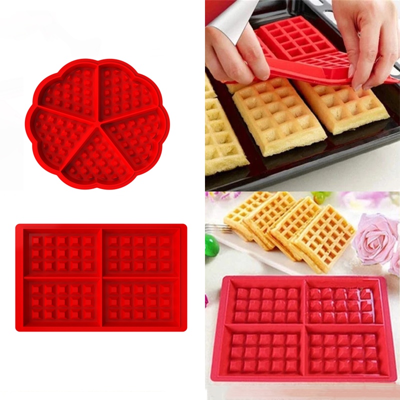 Khuôn Silicone Làm Bánh Kẹp Kẹp Đa Năng Có Thể Tái Sử Dụng