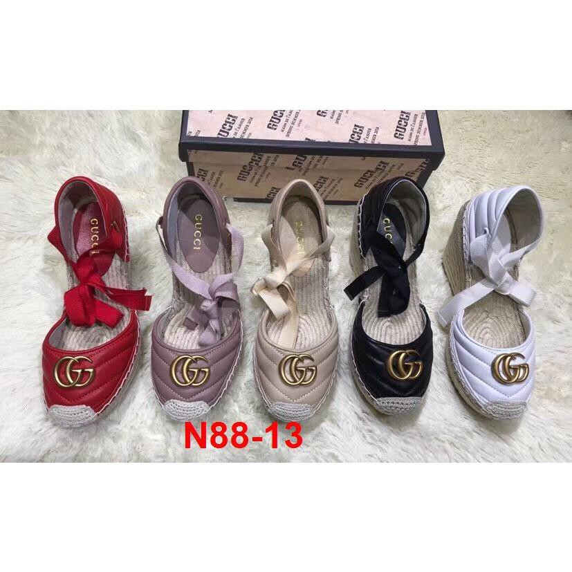 [ giayhoanang.vn ] N88-13 Gucci sandal cao 10cm đế xuồng siêu cấp ( ORDER 1 TUẦN )