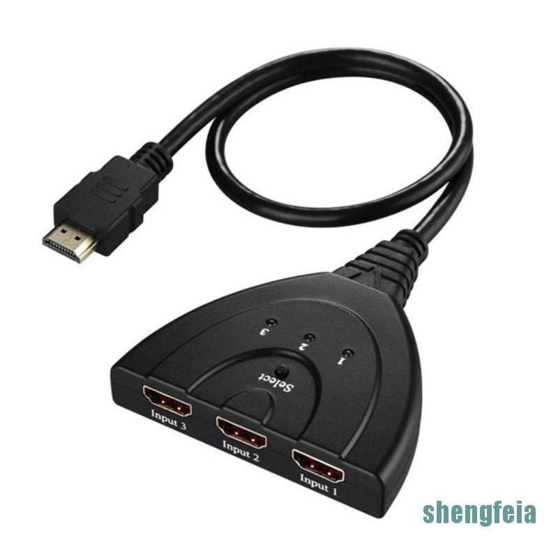 Bộ Chia 3 Cổng Hdmi Ra 1 Hdmi Ra Hd 1080p Hdmi 3d Tiện Dụng