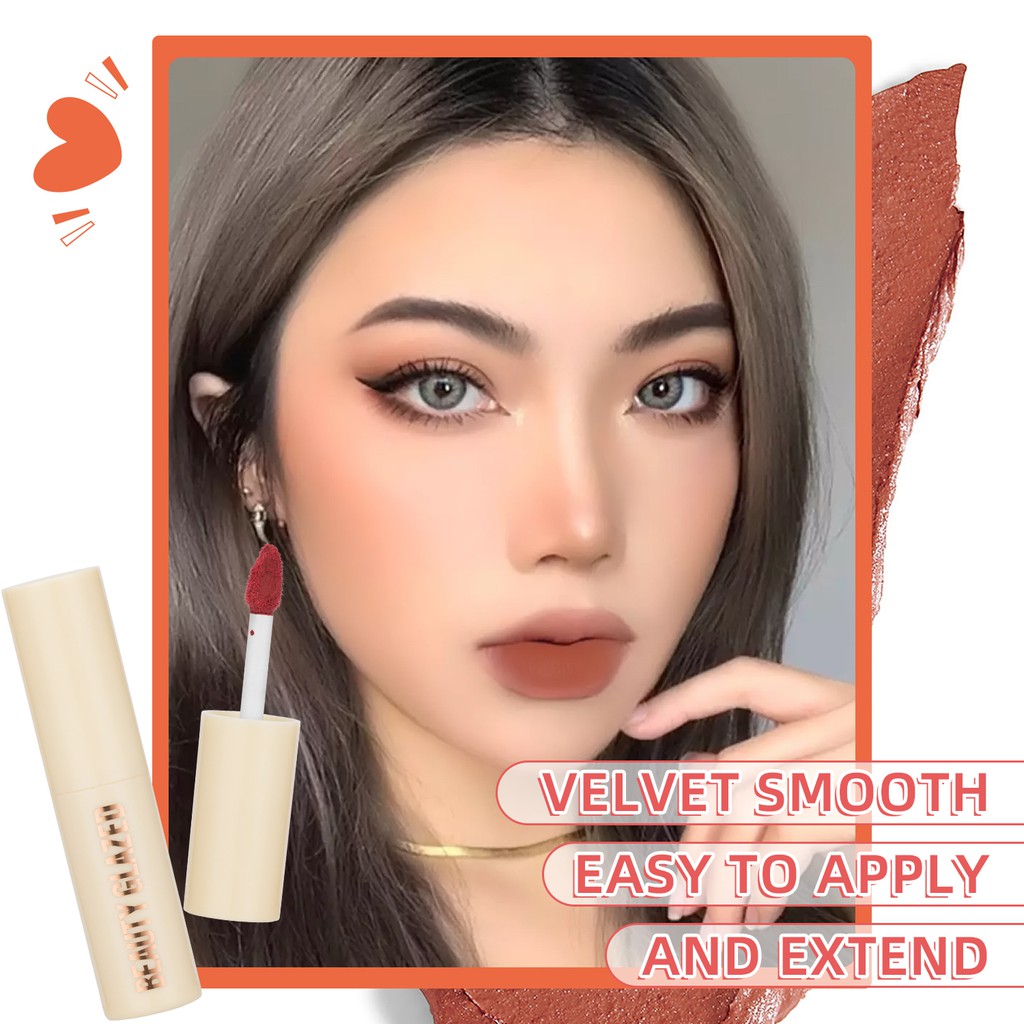 [Hàng mới về] Bộ 12 Son Lì Beauty Glazed Kháng Nước Lâu Trôi Kèm Cọ Trang Điểm Tiện Lợi | BigBuy360 - bigbuy360.vn