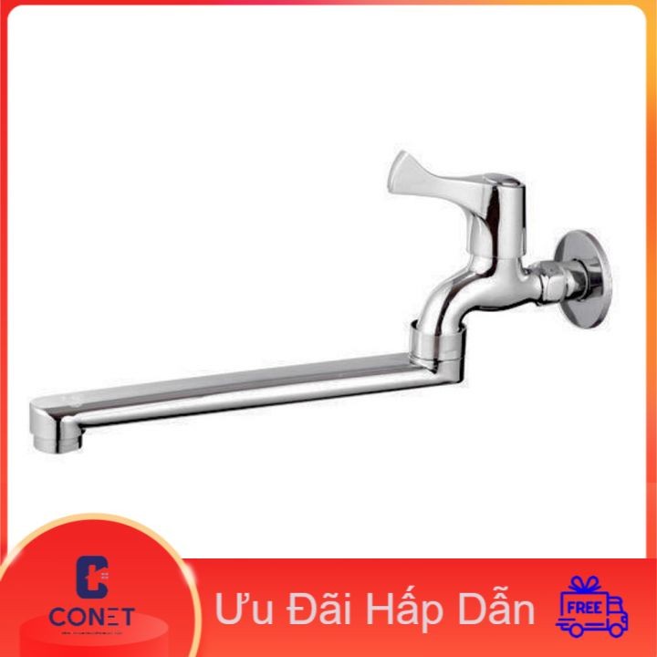 Vòi hồ đầu dài,vòi chén âm tường đầu dài xoay 360 độ tiện lợi kéo dài gấp gọn đều được CONET THAILAND