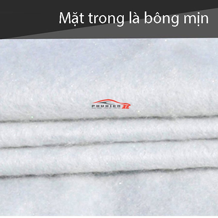 Bạt Phủ Ô Tô #VinFast Fadil CAO CẤP 3 LỚP Tráng Bạc Cách Nhiệt, Chống Nước, Chống Trộm Gương( hàng cao cấp)