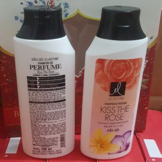 Dầu Gội Elastine Kiss The Rose Hương Hoa Nhài Và Hoa Hồng 120ml