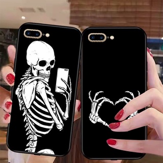Ốp lưng điện thoại Iphone 7 Plus / ip 8 Plus bộ xương phong cách độc lạ chất