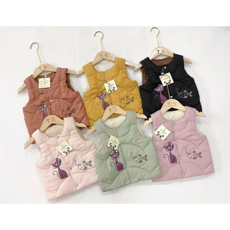 áo phao gile cho bé trai bé gái