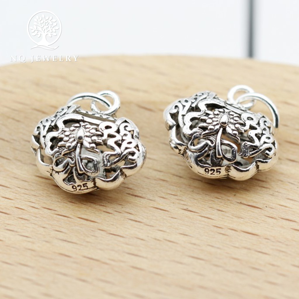 Charm bạc túi như ý treo - NQ Jewelry