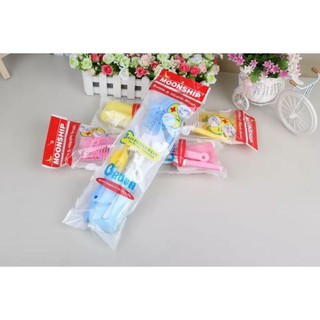 Bộ cọ rửa bình sữa 5 món