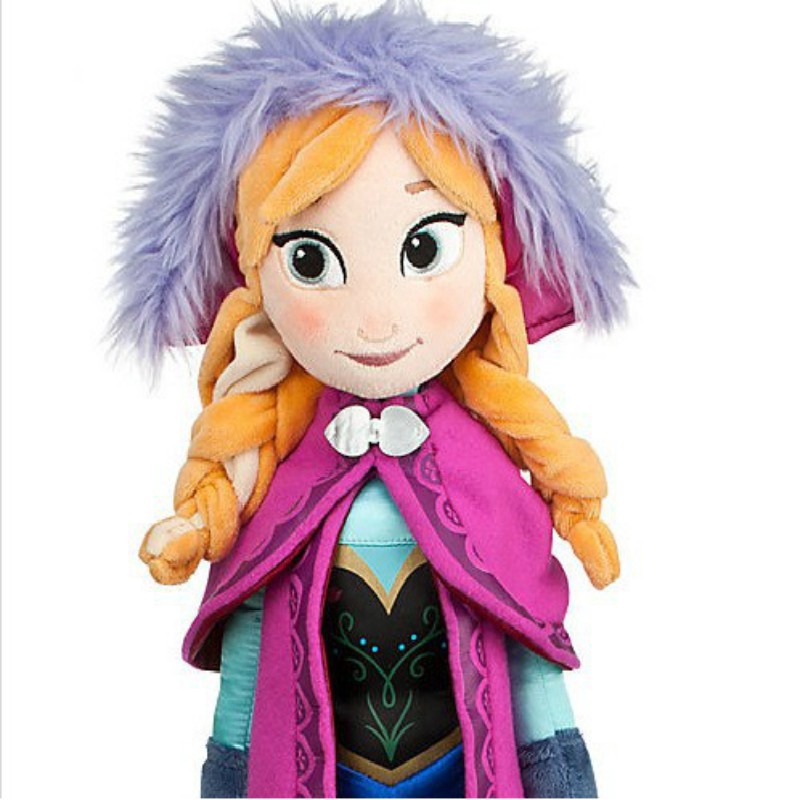 Búp Bê Nhồi Bông Hình Elsa Và Anna Kích Thước 40/50 cm