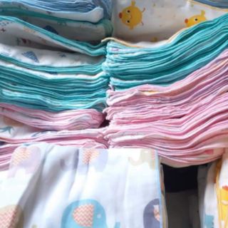 10 Khăn sữa 4 lớp từ vải xô nhật