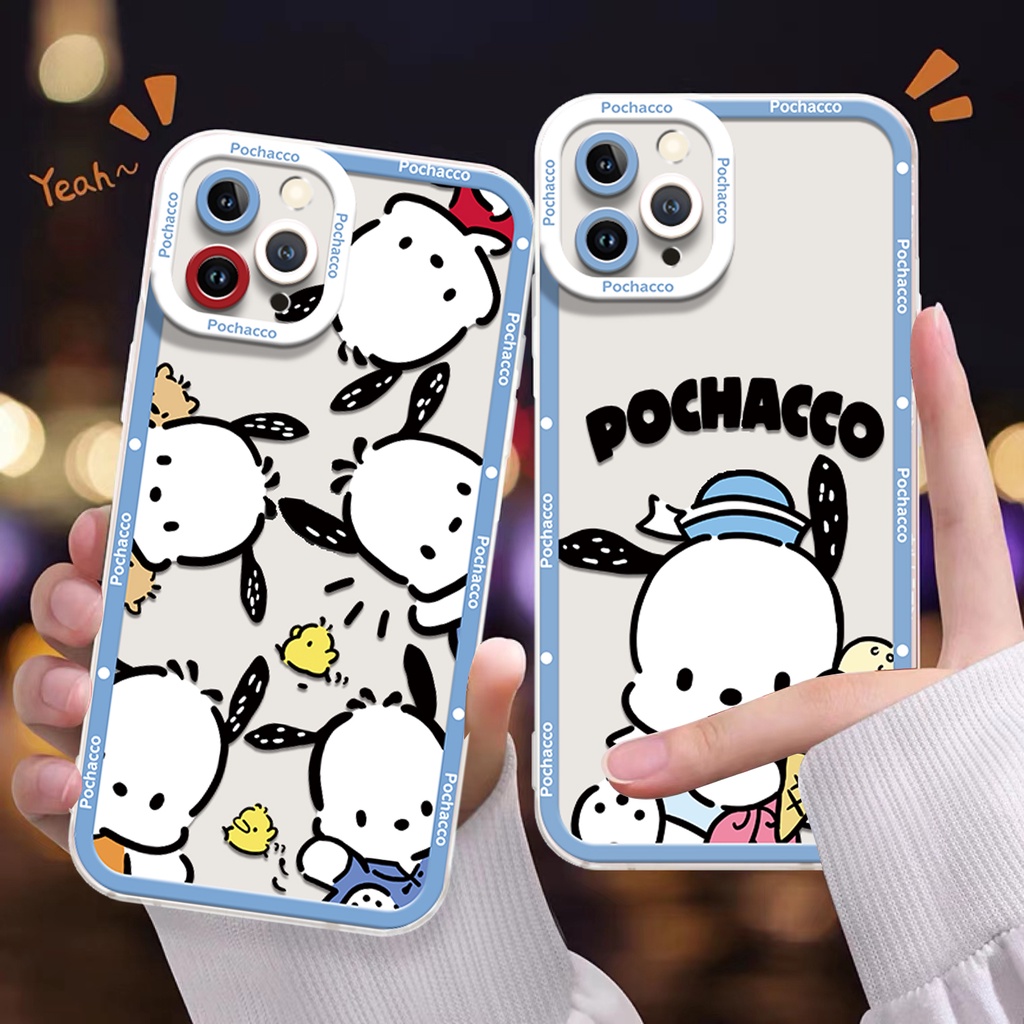 Ốp Điện Thoại Silicon TPU Mềm Trong Suốt In Hình Chó Hoạt Hình Cho IPhone 14 12 13 6 6S 7 8 14 Plus X XS XR 11 Pro Max