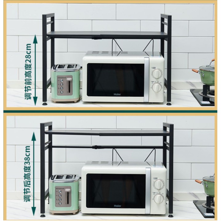 [MỚI NHẤT] Kệ Lò Vi Sóng INOX Kéo Dài 70cm | BigBuy360 - bigbuy360.vn