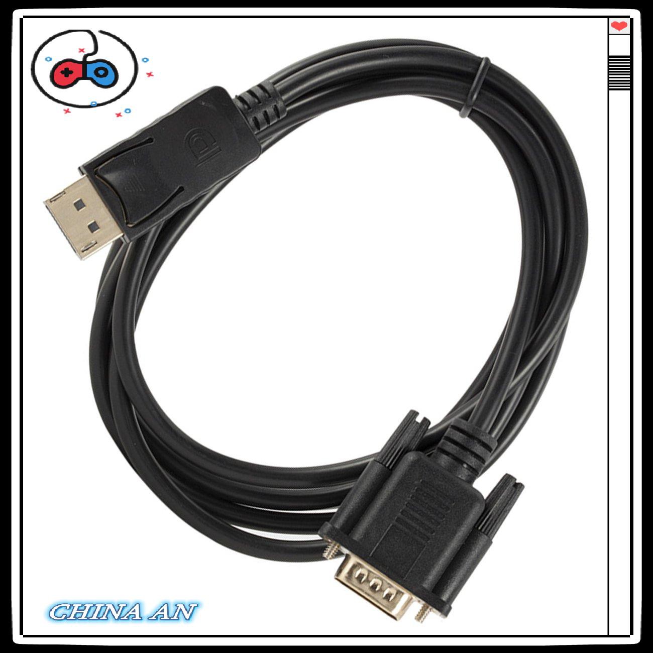 ⚡Hot sản phẩm/Displayport To Vga Converter Dp Male To Vga Cable Adapter 1080P Display Port