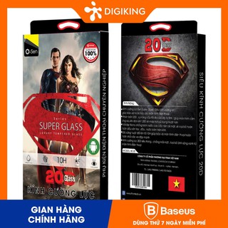Kính cường lực KC20D cho iPhone các đời full màn chính hãng iSen