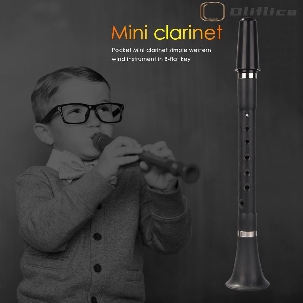 Kèn Clarinet Mini bỏ túi kèm túi đựng tiện dụng