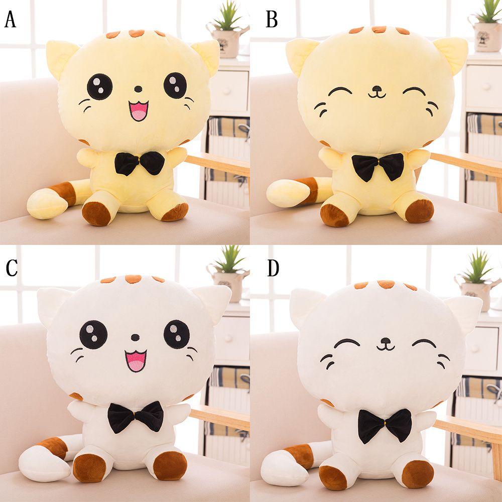 Mèo Cầu Vồng Nhồi Bông Mềm Mại Đáng Yêu