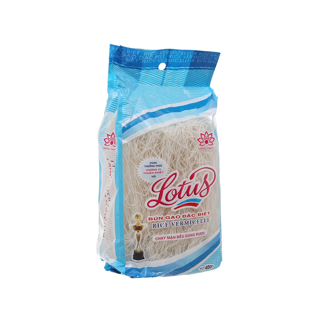 Bún gạo khô Lotus gói 400g