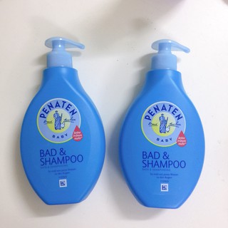 Sữa Tắm Và Dầu Gội Cho Bé Penaten Bad & Shampoo 400ml