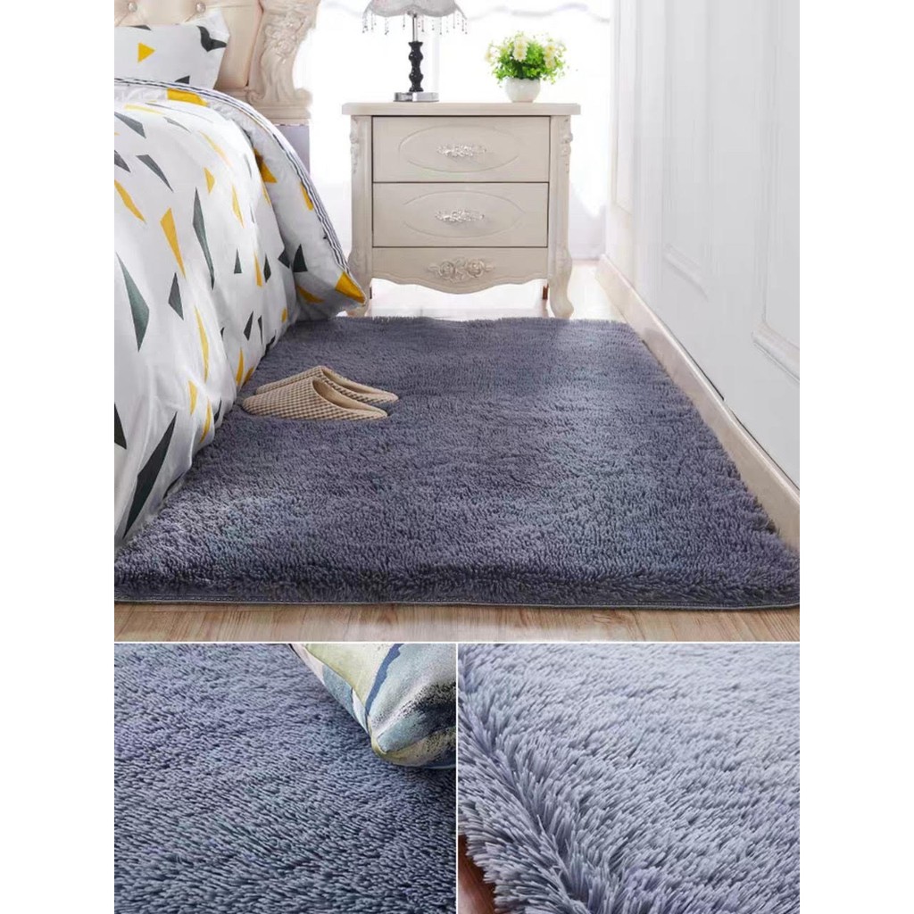 [ MUA ĐƯỢC TẶNG QUÀ ] Thảm lông trải sàn, thảm trang trí phòng khách phòng ngủ cao cấp