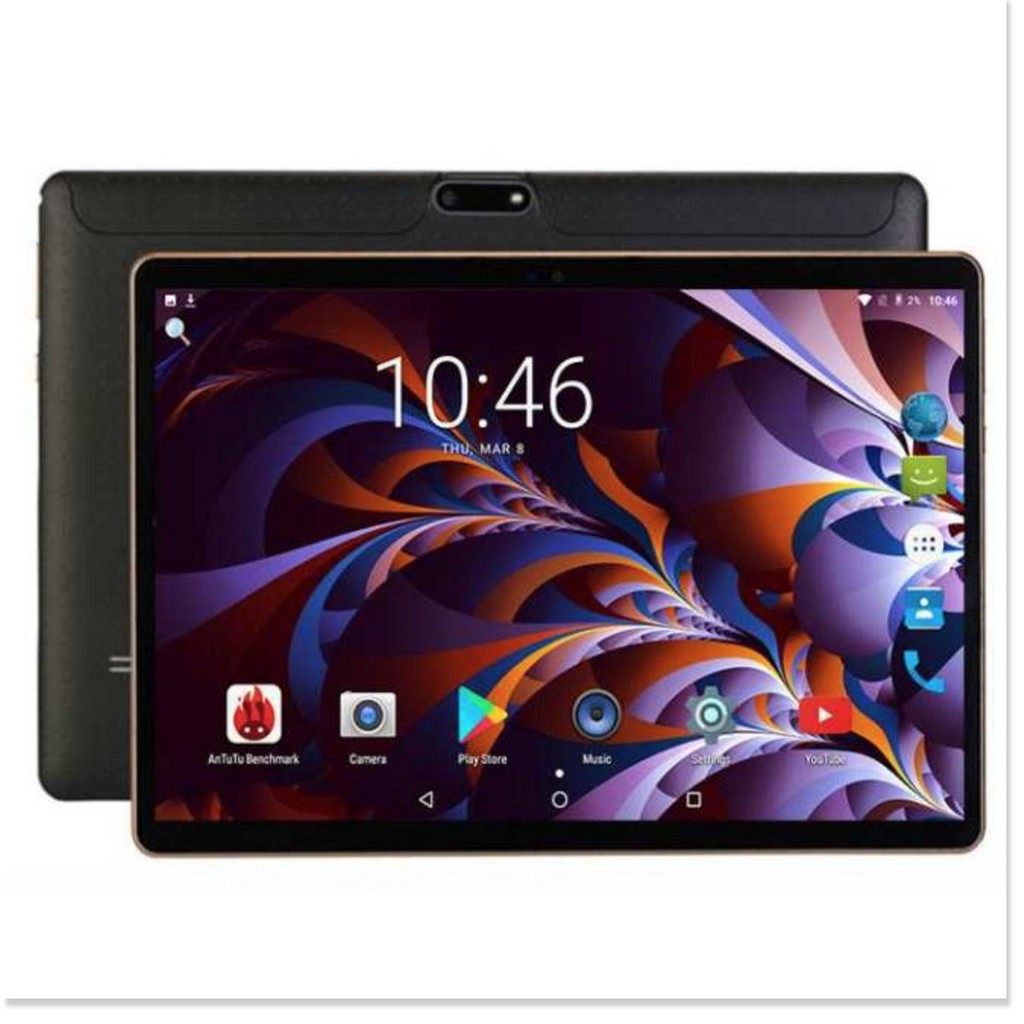 Máy tính bảng 10.1 inch Ram 4G, Rom 64Gb 2 sim + tặng kèm bao da kiêm bàn phím 2021    -TTHome | BigBuy360 - bigbuy360.vn