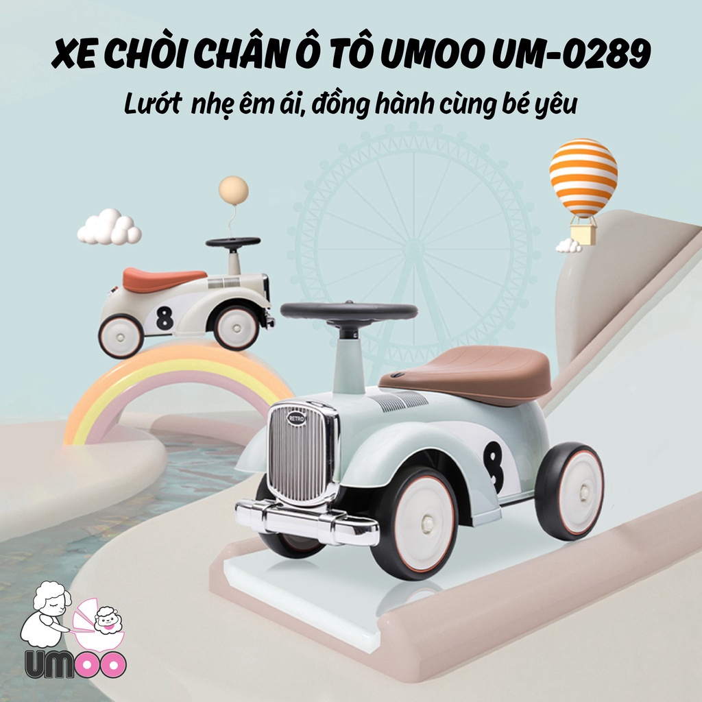 Xe chòi chân ô tô UMOO