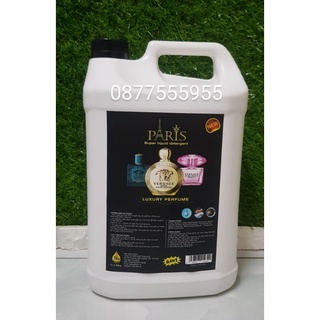 Com bo 2 can nước giặt paris 5000g cao cấp giao màu ngẫu nhiên