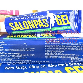 Salonpas gel typ 30g giúp giảm đau